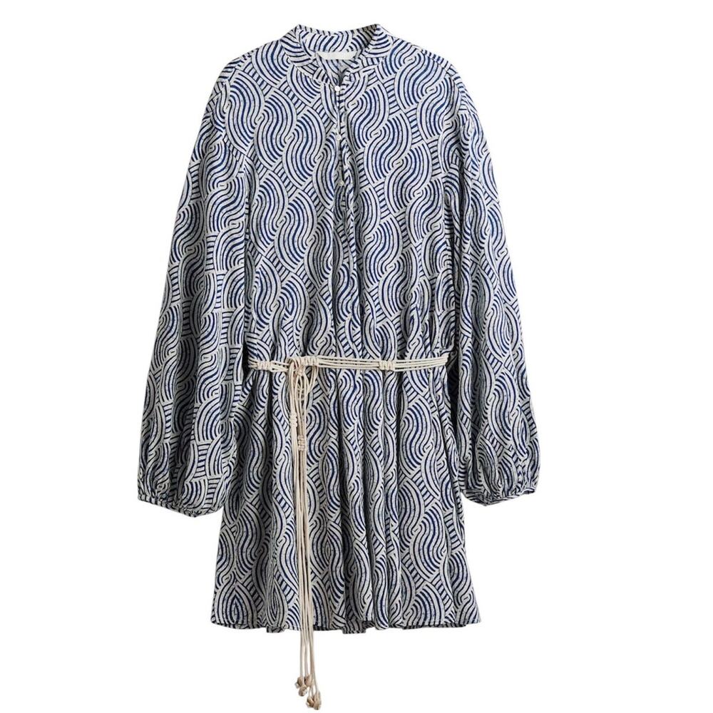 H&M Macrame Belt Dress